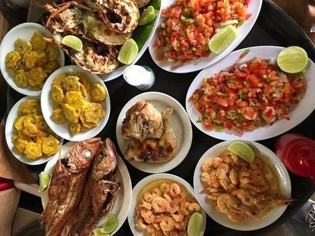 Que comer en SAMANA - Villa SAMANA Pescados y mariscos 🐟 🎣